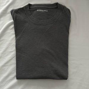 American Giant Long Sleeve Slub T-Shirt. Made in USA, Mens Small